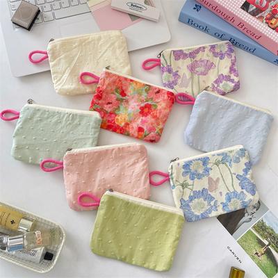 Kawaii Travel Small Cosmetic Lipstick Earphone Data Cable Portable Storage Bag Women Makeup Handbags Wallet Pouch Bags Organizer