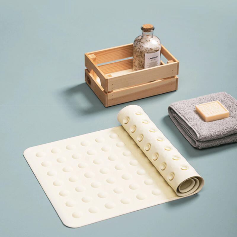 Rubber Bathroom Toilet Bathtub Non-Slip Mat (Bubble/Large)