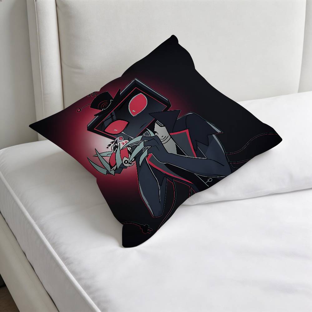 VVOX TTrust US HHazbin Fashion Square Pillow Case Durable Throw Pillow Cover for Sofa Couch Chair