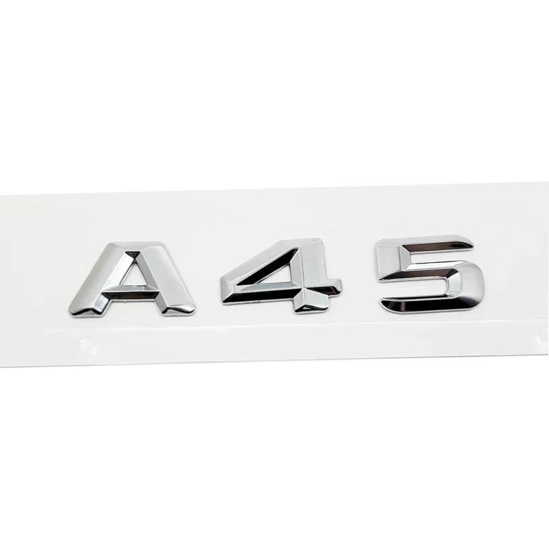 

Alloy ABS Car Tailgate Sticker Badge for Mercedes Benz A Class A45 A63 A140 A160 A180 A200 A220 A250 A260 Rear Trunk Emblem Plastic