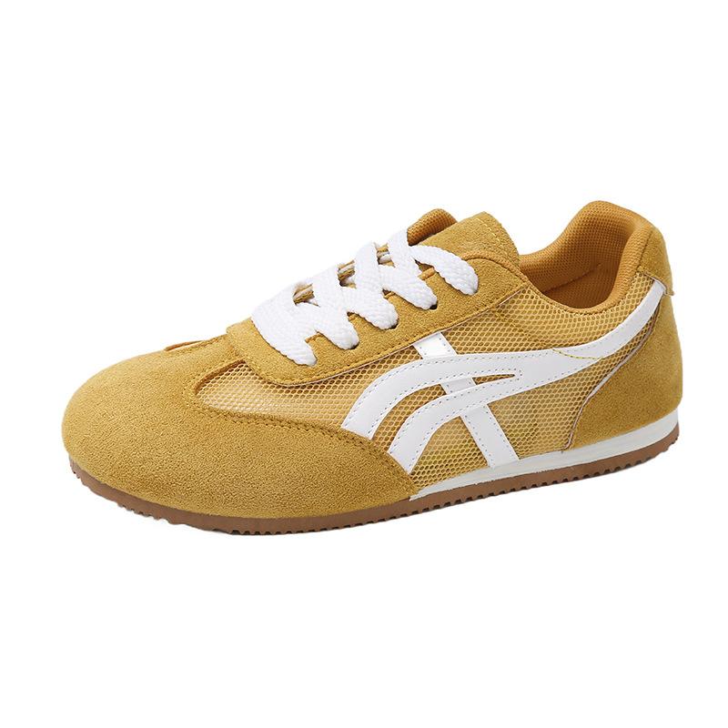 This year's popular German training shoes casual sports shoes women's 2025 summer thin mesh breathable running red Forrest Gump shoes