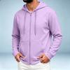 Men's Casual Hooded -Lined Jacket Color for Everyday Wear