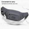 Men's Large Capacity Waterproof Waist Bag, Casual Nylon Anti-theft Chest Bag, Outdoor Travel Fanny Pack for Phone & Essentials