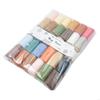 30 Assorted Color Latchs Pre-Cut Wool Yarn Set Vintage Rugs Yarn Knitting Crafts Yarn for Knotted-Rug Making X3UC