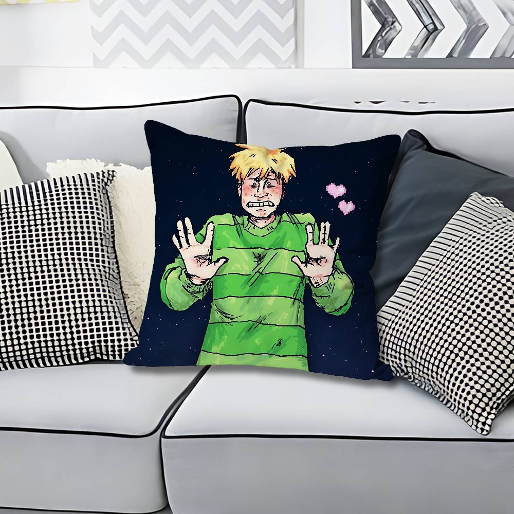 The EEltingville CClub Anime Celebrity Merchandise AllMatch Printed Pillow Case Sofa Car Office Room Decoration Protector