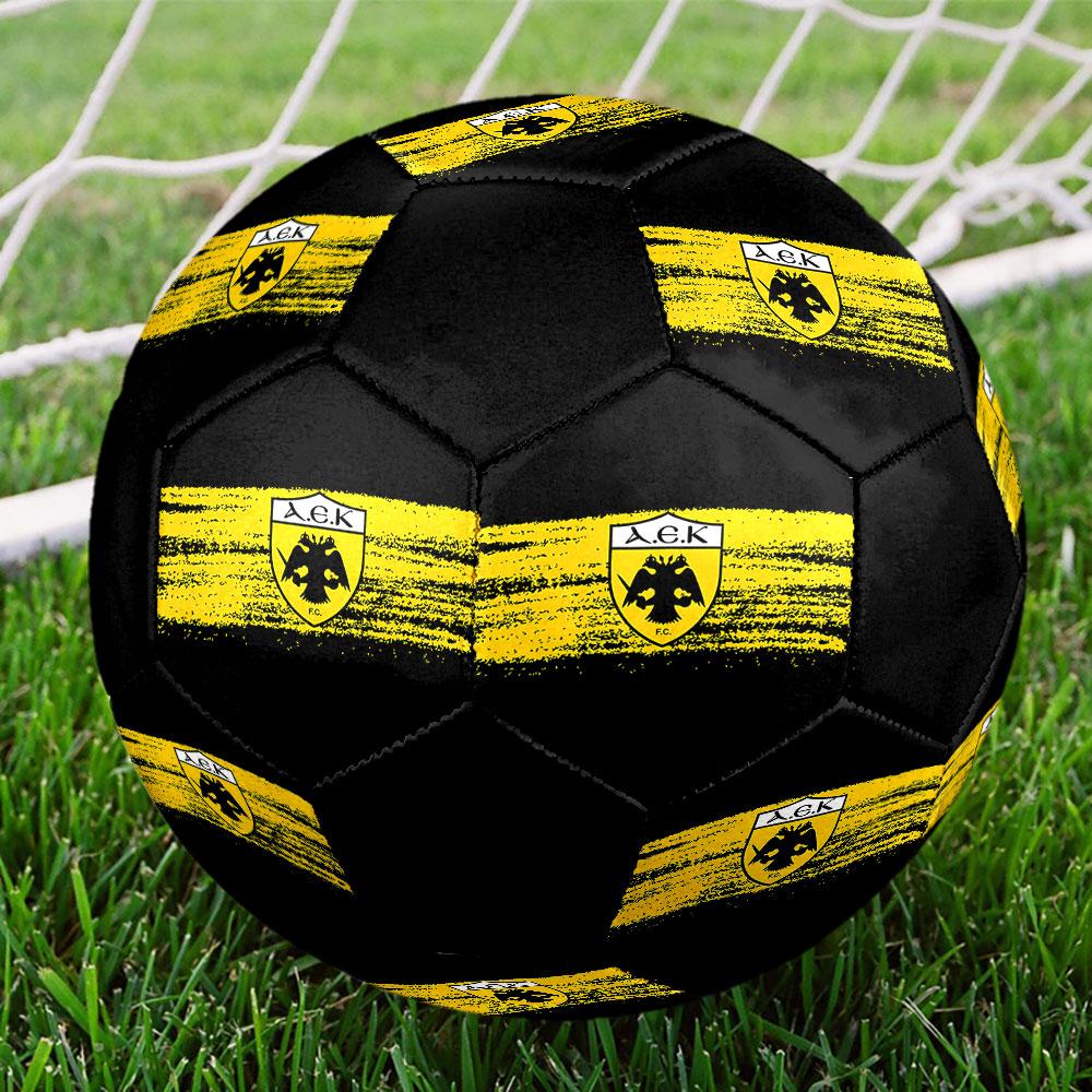 1pc AEK Athens F.C Soccer Ball Size 5 Indoor Soccer Ball Fashion Colorful Backyard Game - Great For Sports Fans Gift HE19