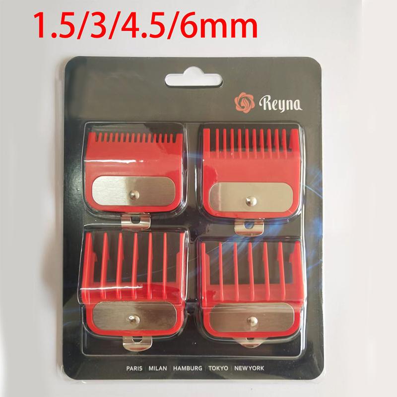 4/8Pcs Professional Barber Hair Clipper Guide Combs For Trimmer Attachment Hair Cutting Guide Replacement Set Limited Comb Salon