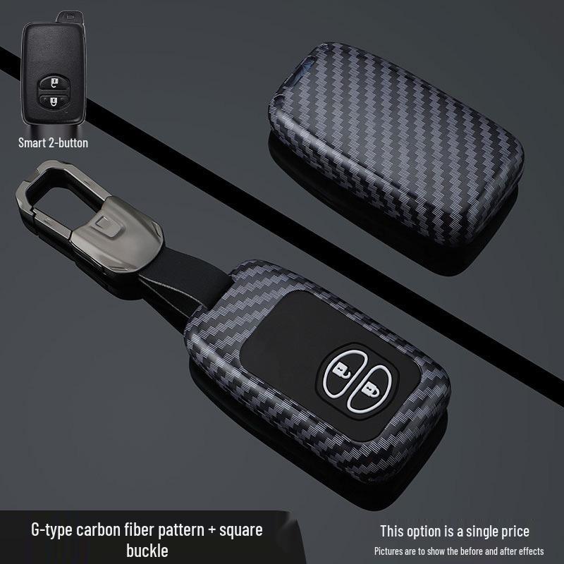 Compatible Key Shell Cover for Toyota Crown, Reiz, Prado, Land Cruiser, Camry