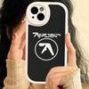 DJ A-Aphex T-Twin Phone Case Hard Leather For IPhone 14 13 16 Mini 15 14 11 12 Pro Max Plus Fundas