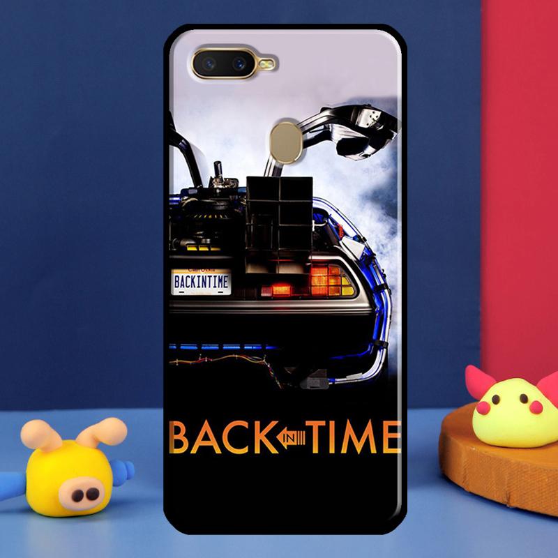 Back To The Future Time Machine For OPPO Find X5 Pro X3 Lite A5 A9 A31 A53 A15 A16 A52 A72 A83 A91 A93 A94 A54 A74 Case