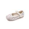 2024 Children Leather Shoes for Girls Summer Autumn New Fashion Soft Sole Comfortable Princess Rhinestone Versatile Dress Shoes