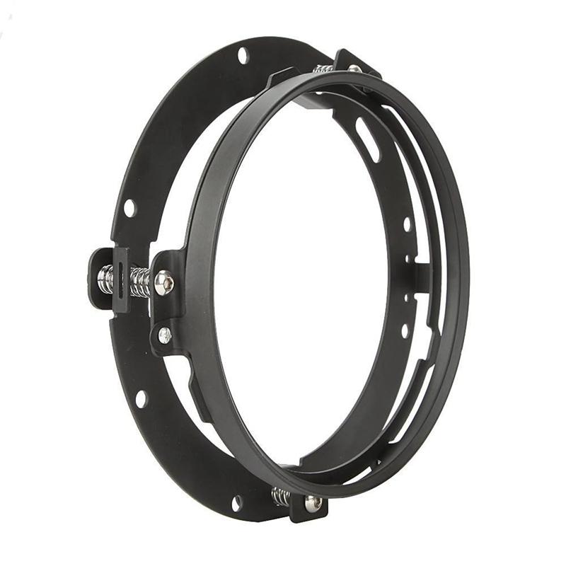 7 Zoll Runder LED-Scheinwerfer Montagehalterung Ring für Auto Jeep Wrangler JK Suzuki Samurai für Harley Motorrad 7" Halterung