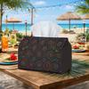 1pc Classic Bohemian Art Tissue Box | Multi-Functional Napkin Dispenser, Two Sizes Available Suitable for Home, Parties, Car Decoration Mandala Floral