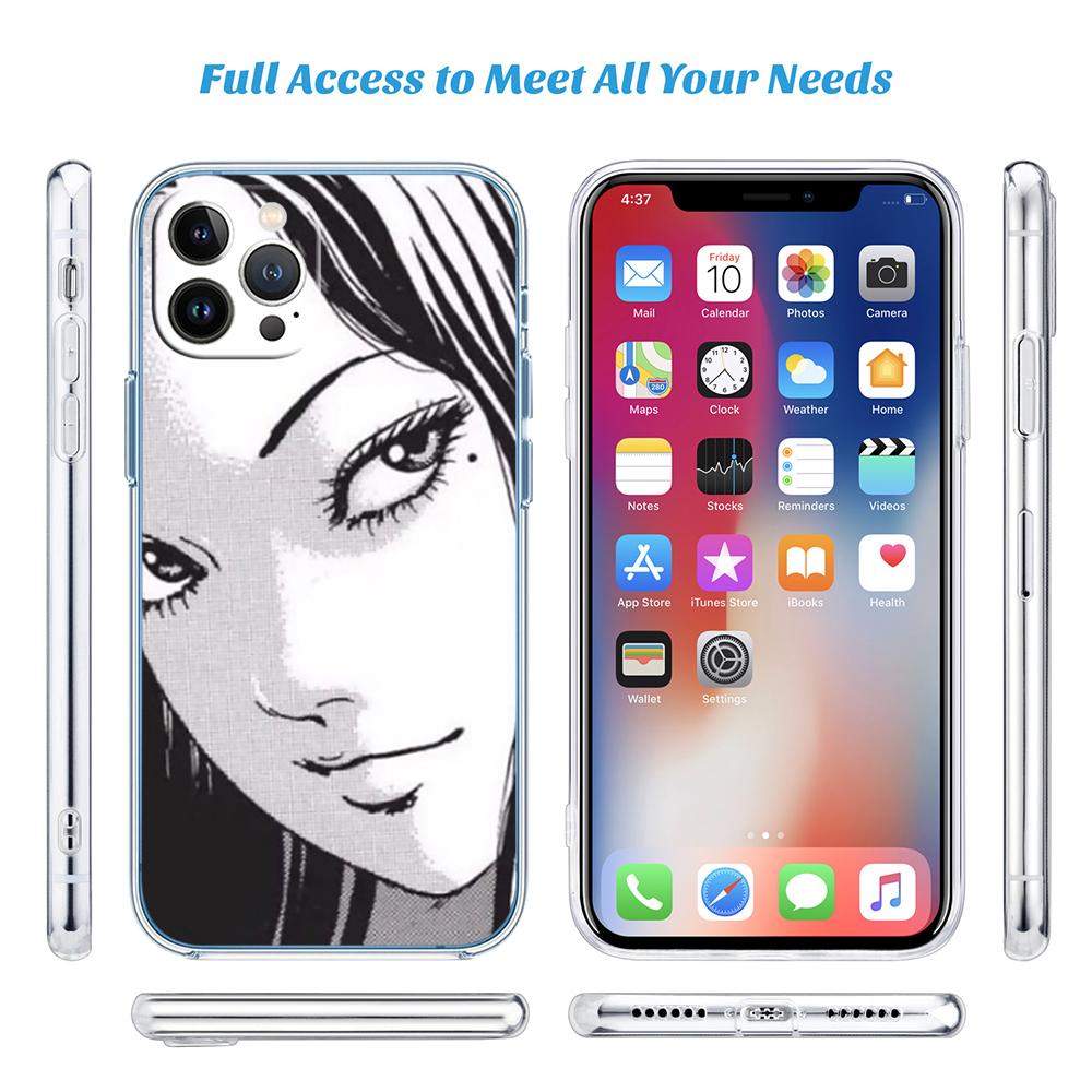 LO52 Horror Junji Ito Tomie Case for Motorola G10 G20 G30 G31 G32 G34 G35 G41 G42 G50 G51 G52 G55 G60 G60S G62 G71 G72 G75
