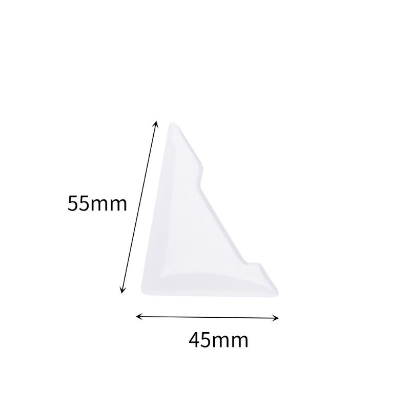 2/4 ks Průhledné ochranné nálepky na rohy dveří auta Proti kolizi Proti poškrábání Kryt Nálepka chrániče dveří auta Příslušenství