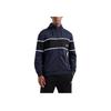 Emporio Armani EA7 Color Block Letter Logo Printed Hooded Zip-Up Long Sleeve Sweatshirt Men sweatshirts Navy-Blue 6DPM81-PJTKZ-1562