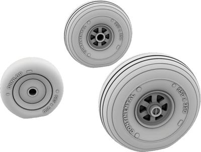 IBG Hauptrad 3D-Druck für Plastikmodellteile PBU7263 1/72 Go242B-1/B-3, 244B-1/B-3 (für IBG) (Flugzeug)