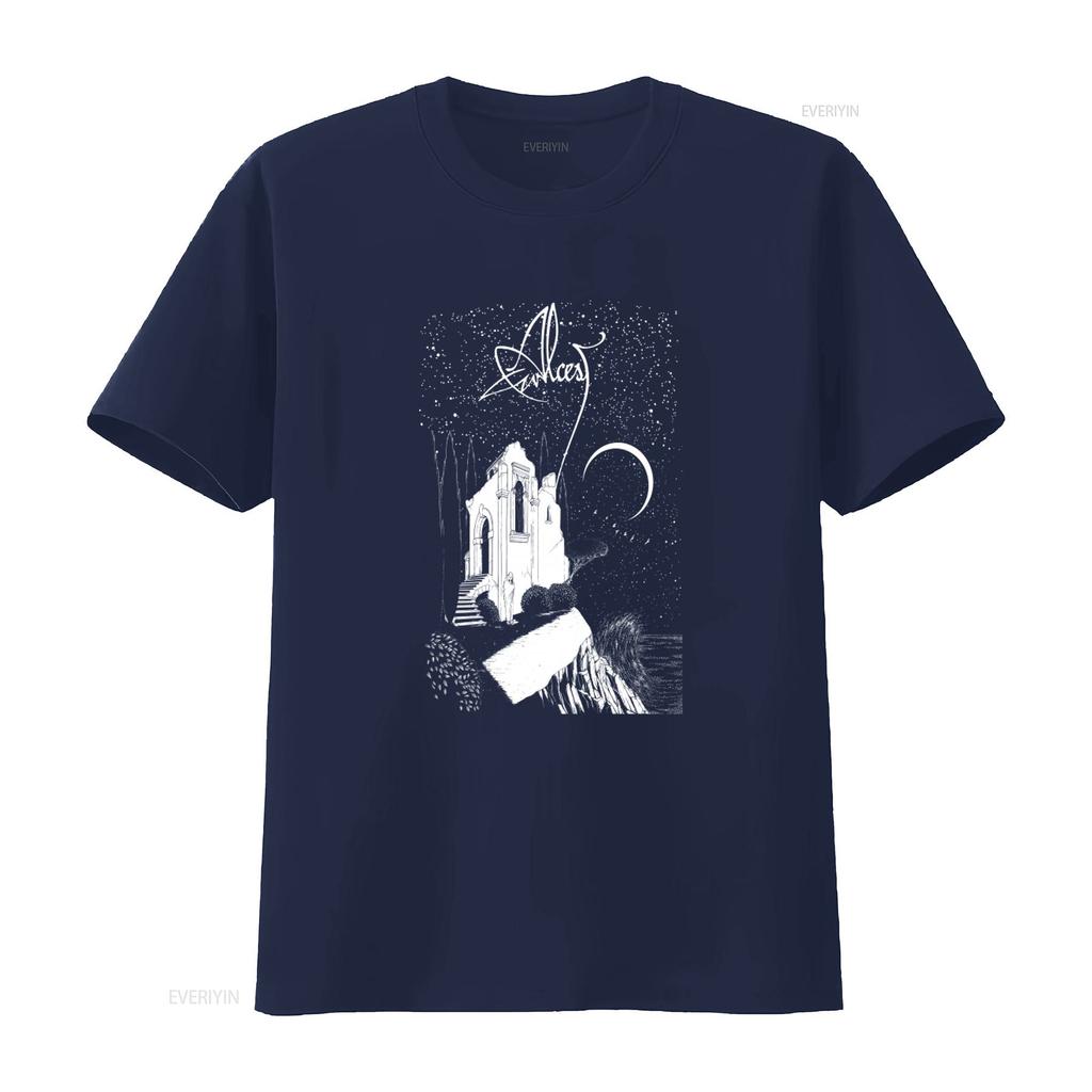 Authentic ALCEST Garden Slim Fit T Shirt S 2XL NEW Gothic Moonlit Ruins Design Unique Art Print for Men and Women Vintage
