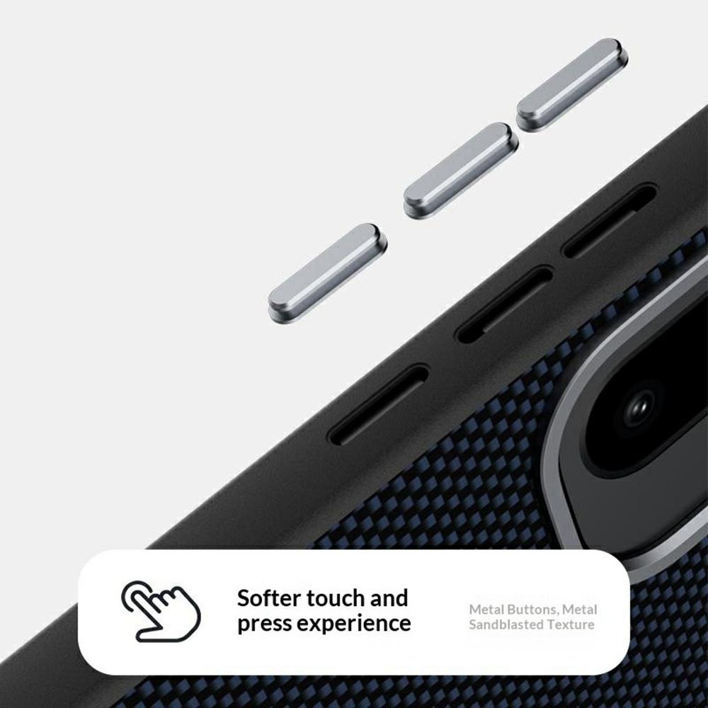 ABEEL Voor OnePlus 15R 5G Magnetische Hoes Bedrukt PC TPU Aluminiumlegering Leer Telefoonhoes