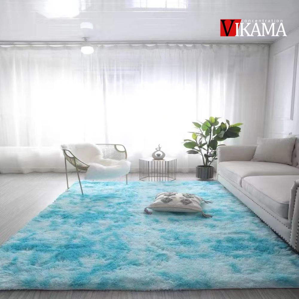 VIKAM Large Carpet for Living Room Decor Rugs Fluffy Thick Plush Carpet For Bedroom Large Area Rug Crawling Mat Gray Black pink