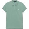 Polo Logo de Caballo Bordado Manga Corta Camisa Polo Mujer tops 211569968-107
