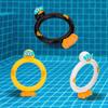 3pcs/set Pool Games Duck Water Ring Game Easy To Fill Pool Diving Toy Duck Dive Sticks Boys Girls