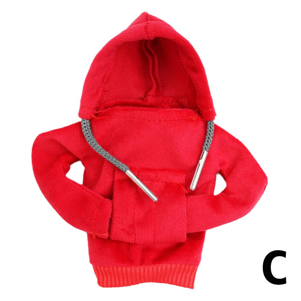 Car Center Console Gear Shift Knob Cover Hoodie Sweatshirt Interior Styling Handle Clothes Auto Manual Decorative Decoratio B2O7