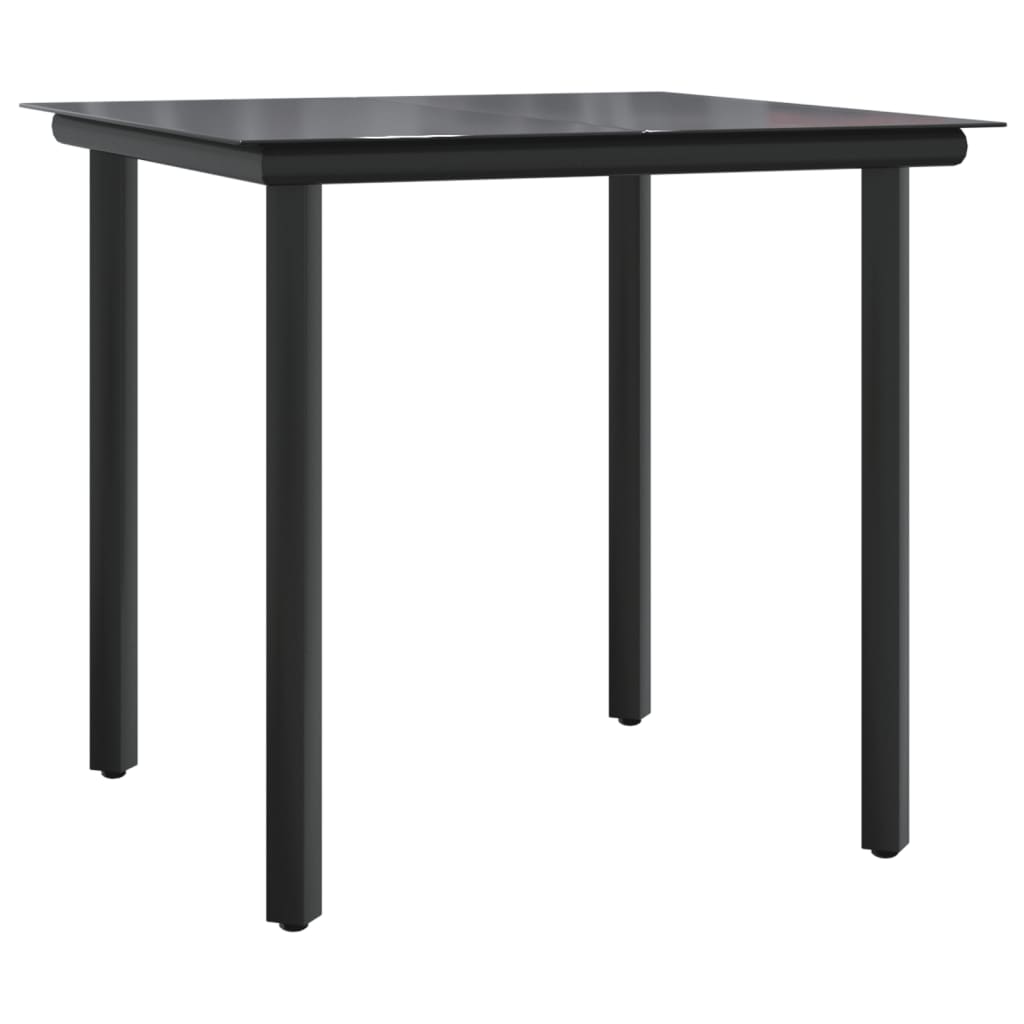 Vidaxl 5-Cz. Gartenmöbel-Set mit Kissen, Grau, PE-Rattan