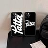 Fashion P-Patta Phone Case For IPhone 17 16 15 14 13 12 11 Pro Max Plus Soft Cover Personalized DIY