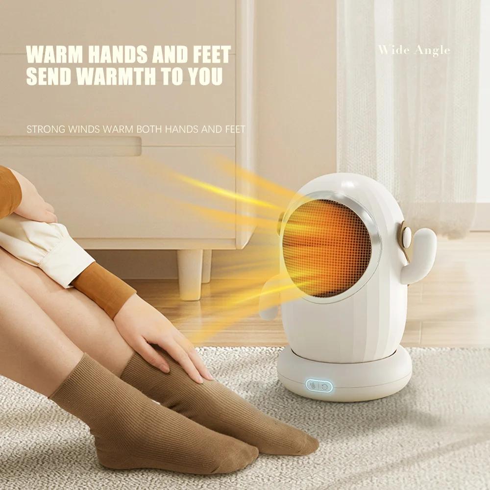 New small cactus heater, household radiator, quick heating heater, high-power desktop convenient mini electric heater.