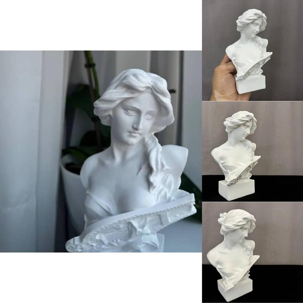 European Style Aphrodite Head Resin Art Sculpture For Home Decor And Artistic Display
