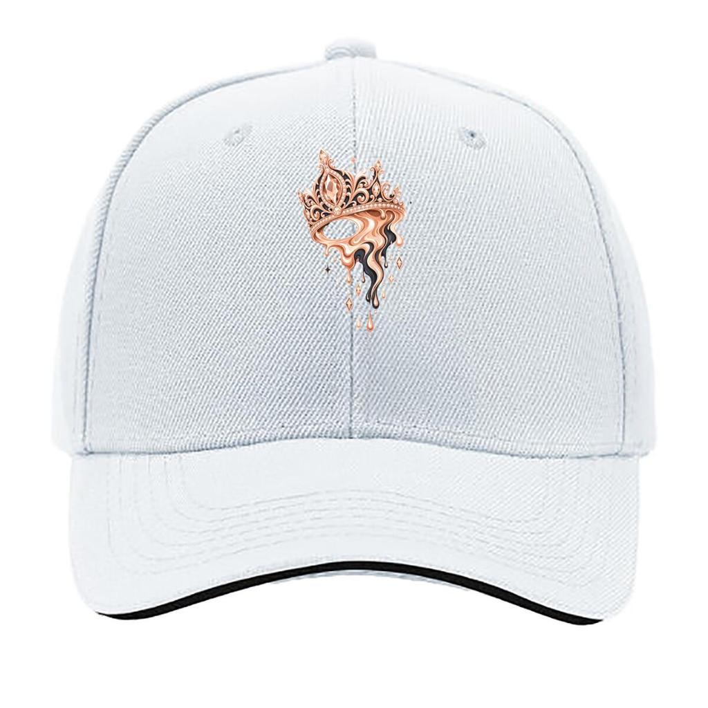 Royal Melt Emblem Luxe Graphic Sandwich Baseball Cap Sun Cap Outdoor Workouts Hat