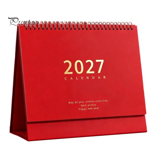 Blocco Lista di Controllo Attività Calendario da Scrivania 2026-2027, Ott 2026-Dic 2027 Calendario 14 Mesi, Grande Planner Mensile per Pianificazione Organizzazione da Scrivania Ufficio