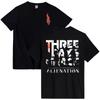 Tričko s albem Alienation THREE DAYS GRACE Potisk kapely Tričko s krátkým rukávem Kulatý výstřih Bavlněná trička Hip Hop Unisex Streetwear Pánské topy