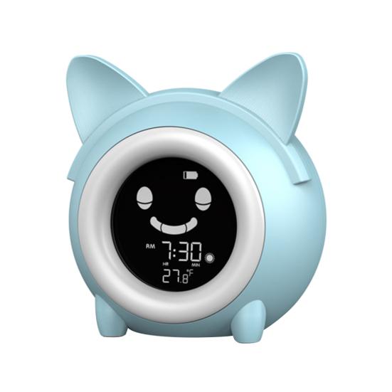 

Дети Дети Спать Обучение Температура Светодиодный ЖК-дисплей Будильник синий