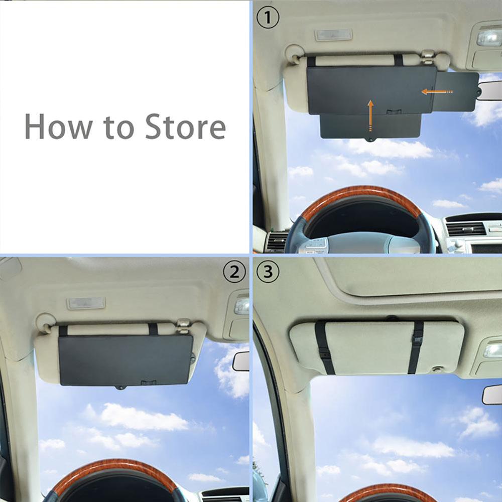 Anti-Glare UV Rays Blocker Car Sun Visor Interior Accessories Auto Accessories Car Window Sunshade