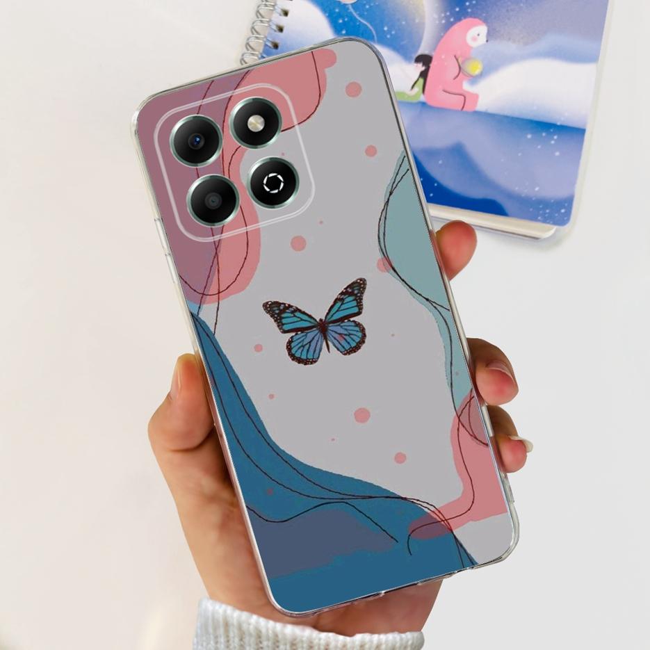 For Honor X6b Case JDY-LX1 JDY-LX2 Stylish Painted Cover Soft Silicone Shell For Honor X6b X 6b HonorX6b Phone Case 6.56'' Coque