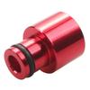 AA92-4PCS Fuel Injector Adapters Hat Fuel Nozzle Spacers Extenders Car Top Cap Accessories For B16 B18 D16Z D16Y