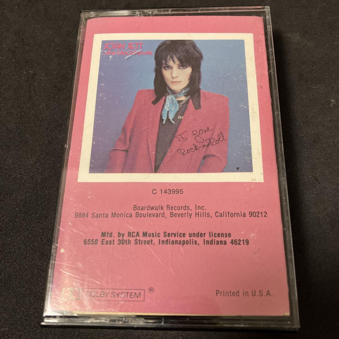 

[USED] Joan Jett/I Love Rock n Roll US Edition Western Music Cassette Tape