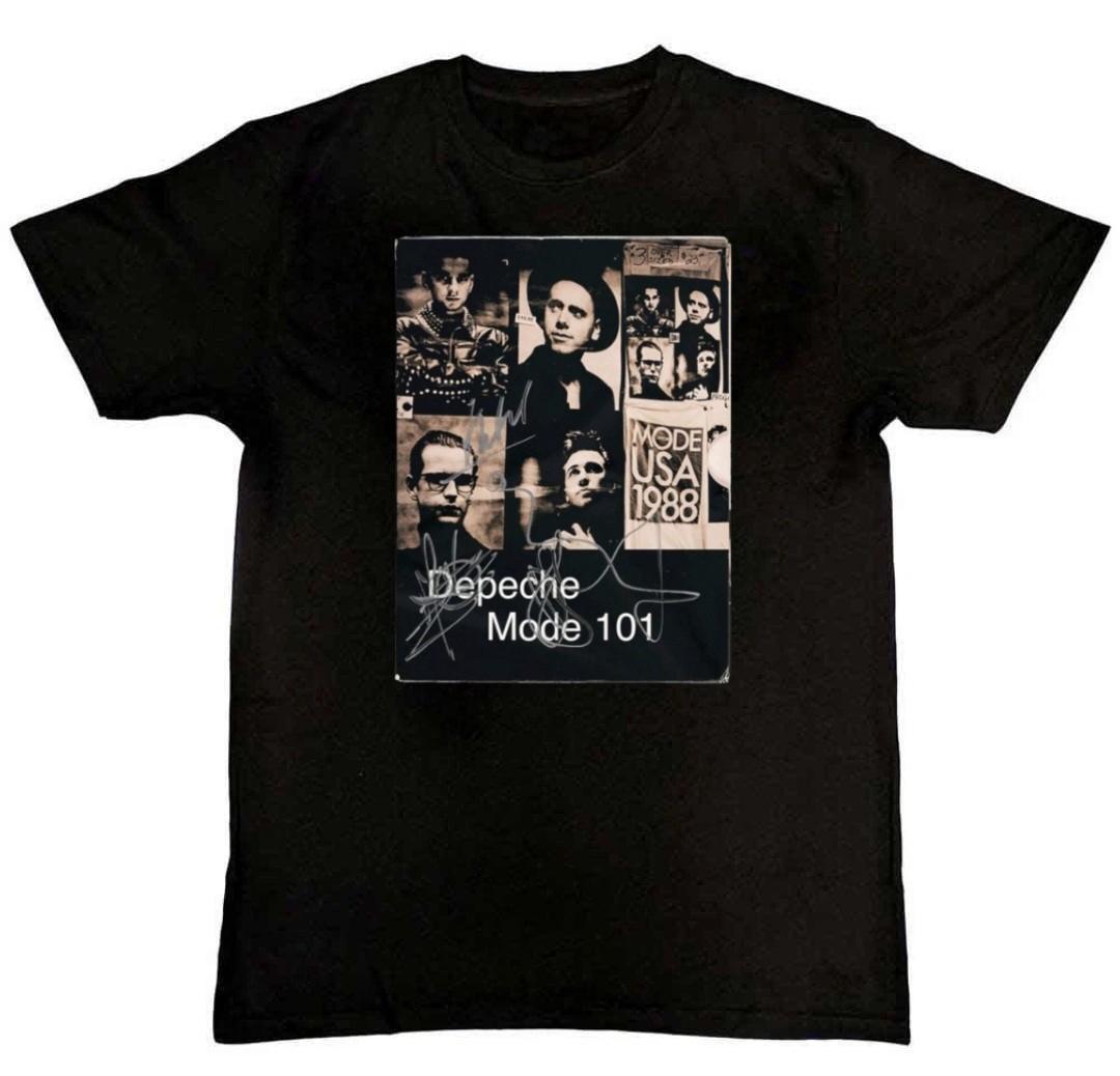 Depeche Mode 101 Tour Concert Signature Mens T-Shirt L