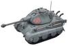 MENG Model World War Toons Series German Heavy Tank King Tiger Porsche Turret Plastic Model MWWT003