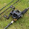 SOUGAYILANG Fishing Rod Reel Combos with 4 Section Baitcaster Rod 12+1BB Casting Reel Fishing Set