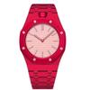 Heißer Verkauf Viele Verschiedene Farben Kunststoffarmband Bunt Achteckiges Farbschema Mode Sport Quarz Uhr für Damen und Herren