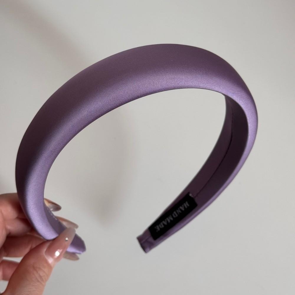 Sweet Multi Size Ponytail Hair Scrunchies Light Puple Rubber Band Elastic Hair Ties Minimalist Pattern Hair Accessories Girls