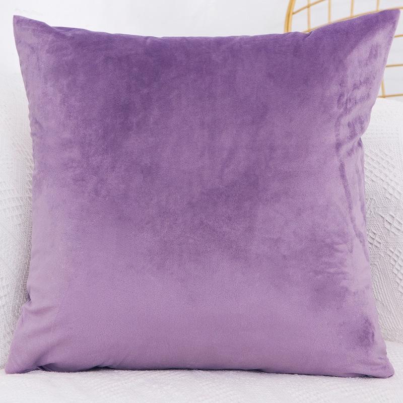 Plush Sofa Cushion Cover Modern And Simple Design Wholesale Velvet Pillowcase