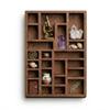 Miniature Crystal Mini Jewelry Holder Multi Compartments Dollhouse Shelf  Doll House Decor