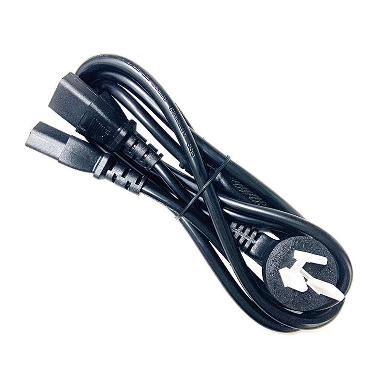 16A Three-Pin Splitter Power Cord for Server Chassis Cabinet, 2.5 Sq. 1-to-2 with Dual C13 Connections