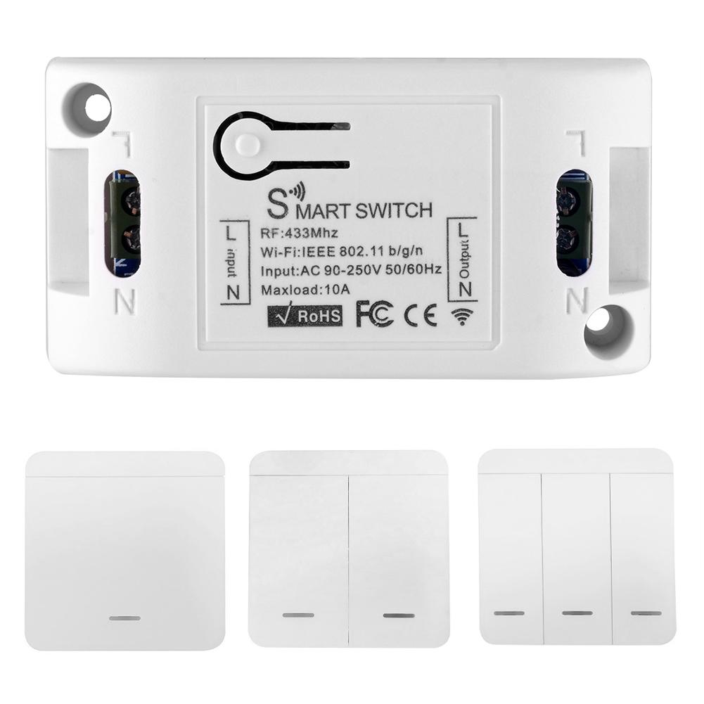 Diy Rf Wifi Smart Remote Switch Receiver 433mhz Mobile App Voice Control Buy At A Low Prices On Joom E Commerce Platform