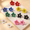 Women's Multi-layer Petal Flower Earrings - Japanese Korean Style