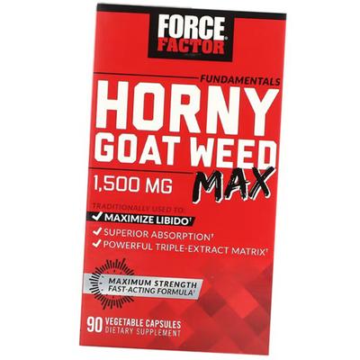 Estratto di Epimedium, Fundamentals Horny Goat Weed Max, 90 capsule vegetali (08641003)